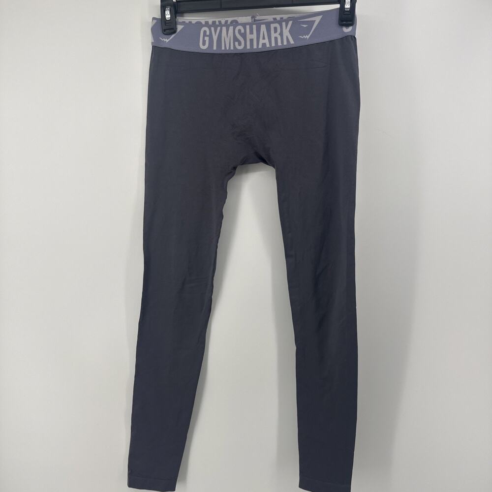 Gymshark Women's Gray Compression Leggings Stretch Athletic Activewear Size M